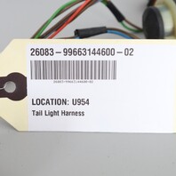 1999-2004 Porsche 911 996 Tail Light Brake Bulb Wire Harness 99663144600 OEM