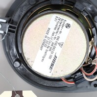 2002-2004 Porsche 911 996 Left Rear Speaker BOSE Grey 99664504300 OEM