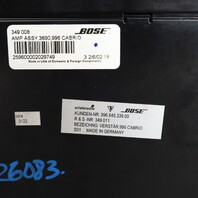 2002 Porsche 911 996 Convertible Amp Amplifier BOSE 99664533900 OEM