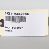 1999-2004 Porsche 911 996 Boxster 986 Left Seat Buckle 99680318309 OEM