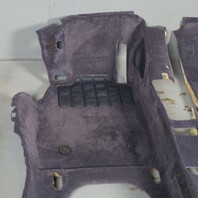 1999-2004 Porsche 911 996 Convertible Floor Carpet Blue 99655101104 OEM