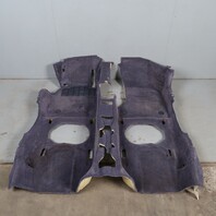 1999-2004 Porsche 911 996 Convertible Floor Carpet Blue 99655101104 OEM