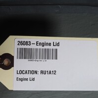 1999-2004 Porsche 911 Bare Engine Deck Lid Cover Seal Grey OEM 99651201101