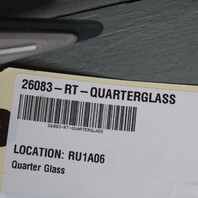 2002-2005 Porsche 911 996 Targa Right Passenger Quarter Window Glass OEM