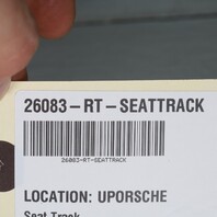 1997-2004 Porsche 911 996 Boxster 986 Right Seat Frame Track Rail OEM 99652164201