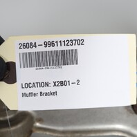 2002-2004 Porsche 911 996 3.6 Left Muffler Support Bracket 99611123702 OEM