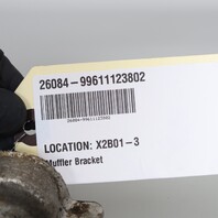 2002-2004 Porsche 911 996 3.6 Right Muffler Support Bracket 99611123802 OEM