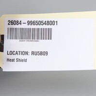 2002-2004 Porsche 911 996 Right Rear Bumper Guide Heat Shield OEM
