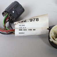 1999-2004 Porsche 911 996 Tail Light Brake Bulb Wire Harness 99663144600 OEM