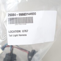 1999-2004 Porsche 911 Tail Light Brake Bulb Wire Harness 99663144600 OEM