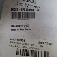 2003-2006 Porsche Cayenne 4.5 Mass Air Flow Meter Sensor 0281002435