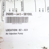 2003-2006 Porsche Cayenne 4.5 Left Secondary Air Pump 7L5959253A OEM