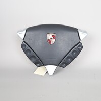2006-2010 Porsche Cayenne Left Driver Leather Steering Wheel Airbag OEM