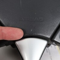 2006-2010 Porsche Cayenne Left Driver Leather Steering Wheel Airbag OEM