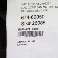 2003-2010 Porsche Cayenne Radiator Fan For 3.2 / 4.5 / 4.8 95510625800 OEM