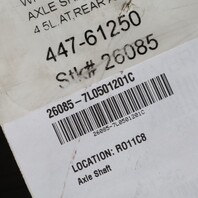 2003-2006 Porsche Cayenne 4.5 Rear Rear Axle Shaft CV Joint OEM 7L0501201C