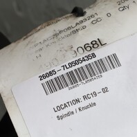 2003-2010 Porsche Cayenne Left Rear Spindle Knuckle Hub OEM 7L0505435B