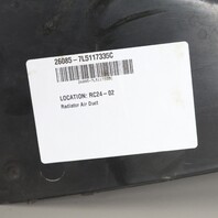 2006 Cayenne Turbo "S" Left Driver Intercooler Air Duct OEM 7L5117335C