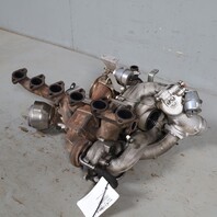 2009-2013 BMW X5 E70 M57 Diesel Turbo Turbocharger Upper / Lower OEM