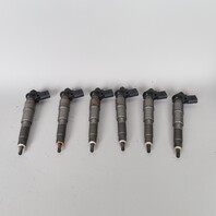 2009-2013 BMW 335d X5 3.0 M57 Diesel Fuel Injector Set OEM 13537808094