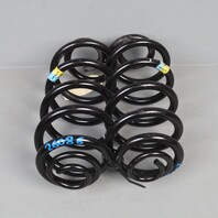 2009-2013 BMW X5 Diesel Rear Suspension Coil Spring Set Pair OEM 33536779861