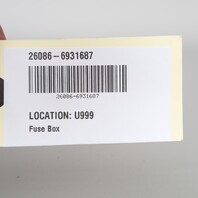 2007-2013 BMW X5 X6 Rear Fuse Relay Box 61146931687 OEM