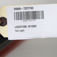 2011-2013 BMW X5 X5M E70 Left Tail Light Lid Mount 63217227793 OEM