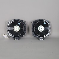2007-2014 BMW X3 X5 Floor Speaker Subwoofer Pair Set 65139218695 OEM