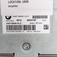 2009-2012 BMW X5 X6 Amp Amplifier Lear Hifi 65129253197 OEM