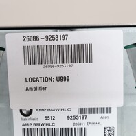 2009-2012 BMW X5 X6 Amp Amplifier Lear Hifi 65129253197 OEM