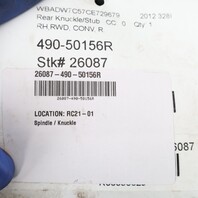 2007-2012 BMW 328i 335i Right Rear Spindle Knuckle Hub 33326774808 OEM