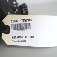 BMW 328i 335i M3 430i 435i Convertible Trunk Lock Actuator 51247258345 OEM