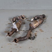 2010-2013 BMW 128i 328i Exhaust Manifold Front Rear Set 18407556989 OEM