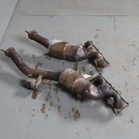 2010-2013 BMW 128i 328i Exhaust Manifold Front Rear Set 18407556989 OEM
