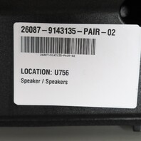 BMW 328i 335i M3 X1 Speaker Subwoofer Harman Kardon Pair 65139143135 OEM