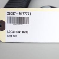 2007-2013 BMW 328i 335i M3 Left Front Seat Belt Buckle 72119177771 OEM