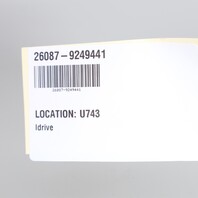 2009-2012 BMW 328i 335i Idrive Navigation Knob Switch 65829249441 OEM