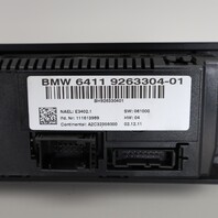 2011-2013 BMW 328i 335i Climate Temperature Control Panel 64119263304 OEM