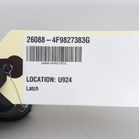 2009-2017 Audi Q5 Trunk Lid Latch Striker Plate Actuator Motor 4F9827383E OEM