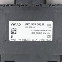 2016 Audi Q5 Battery Voltage Control Module 8K0959663B OEM