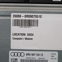 2016 2017 Audi Q5 3.0 Engine Computer Module ECU ECM DME OEM 8R0907551E