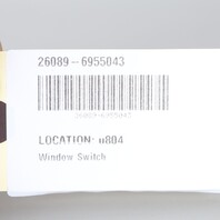 2005-2008 BMW Z4 Left Driver Power Window Switch OEM 61316955043