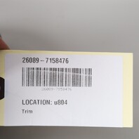 2006-2008 BMW Z4 Automatic Gear Indicator Shifter Trim Cover OEM 51167158476