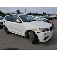 2014 BMW X3 xDrive35i (F25) - Alpine White - Stock #26090