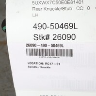 2011-2018 BMW X3 X4 Left Rear Spindle Knuckle Hub 33406797569 OEM