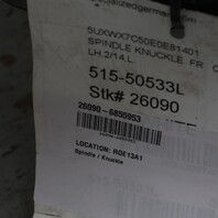 2011-2018 BMW X3 X4 Left Front Spindle Knuckle Hub 31216855953 OEM