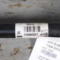 2011-2017 BMW X3 X4 Left Driver Front Axle Shaft CV Joint OEM 31607598027