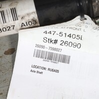 2011-2017 BMW X3 X4 Left Driver Front Axle Shaft CV Joint OEM 31607598027