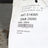 2011-2017 BMW X3 3.0 Right Rear Axle Shaft CV Joint 33207598032 OEM