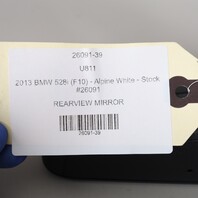 2011-2016 BMW 528i 535i 550i Inside Rearview Mirror 51169320305 OEM